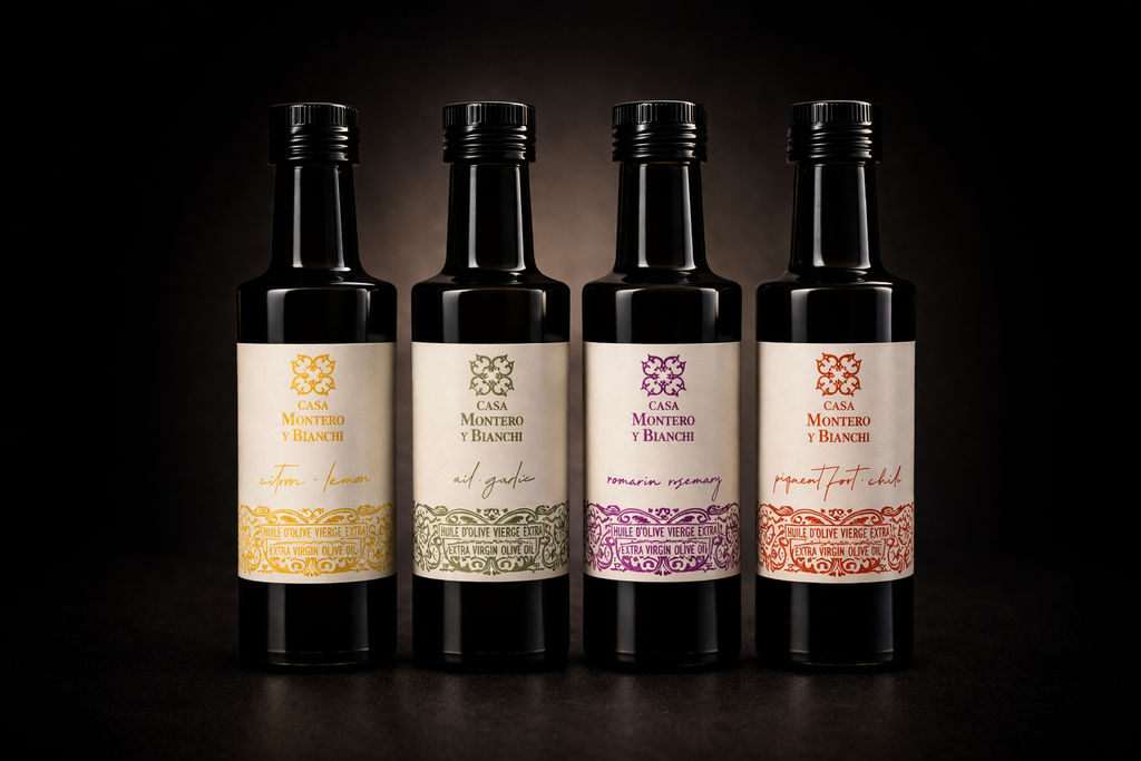 Sélection 4 huiles aromatisées