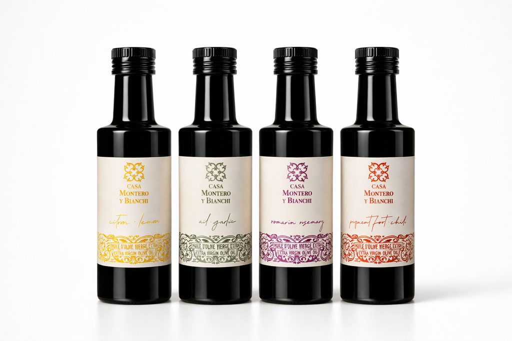 Sélection 4 huiles aromatisées