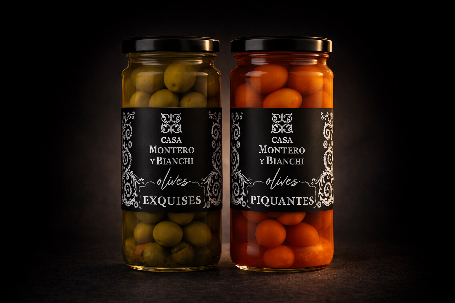 Sélection d'olives Signature Casa Montero y Bianchi