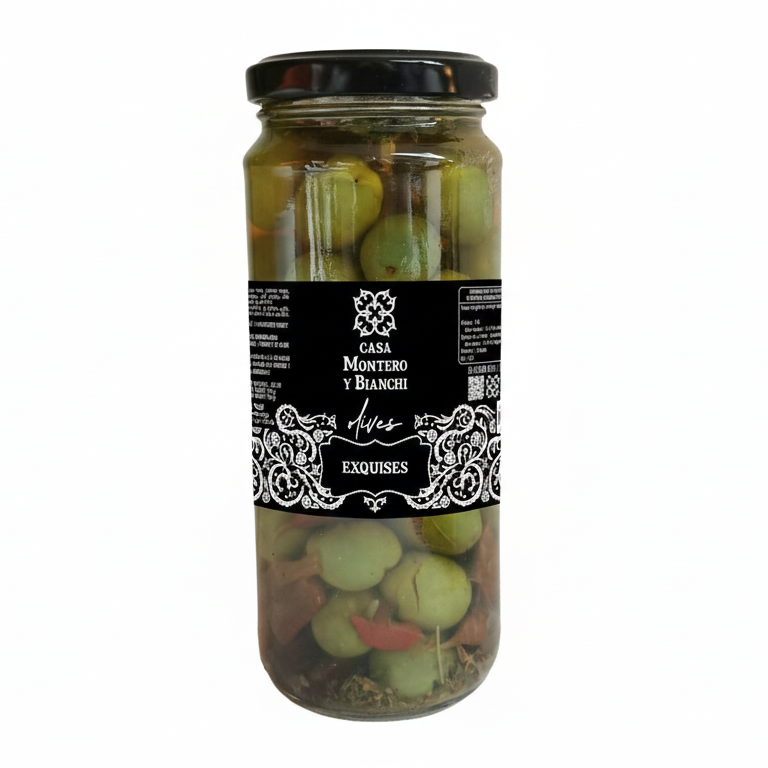 Olives de tables manzanilla Exquises - Exclusivité Casa Montero y Bianchi