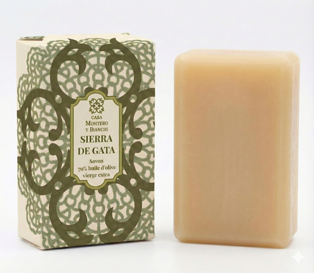 Savon artisanal à l'huile d'olive vierge extra  Sierra de Gata - Casa Montero y Bianchi