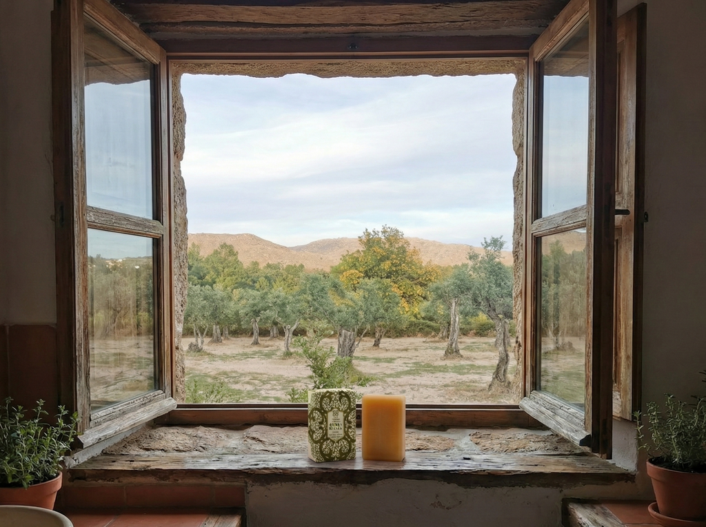 Savon Sierra de Gata avec vue sur Jalama