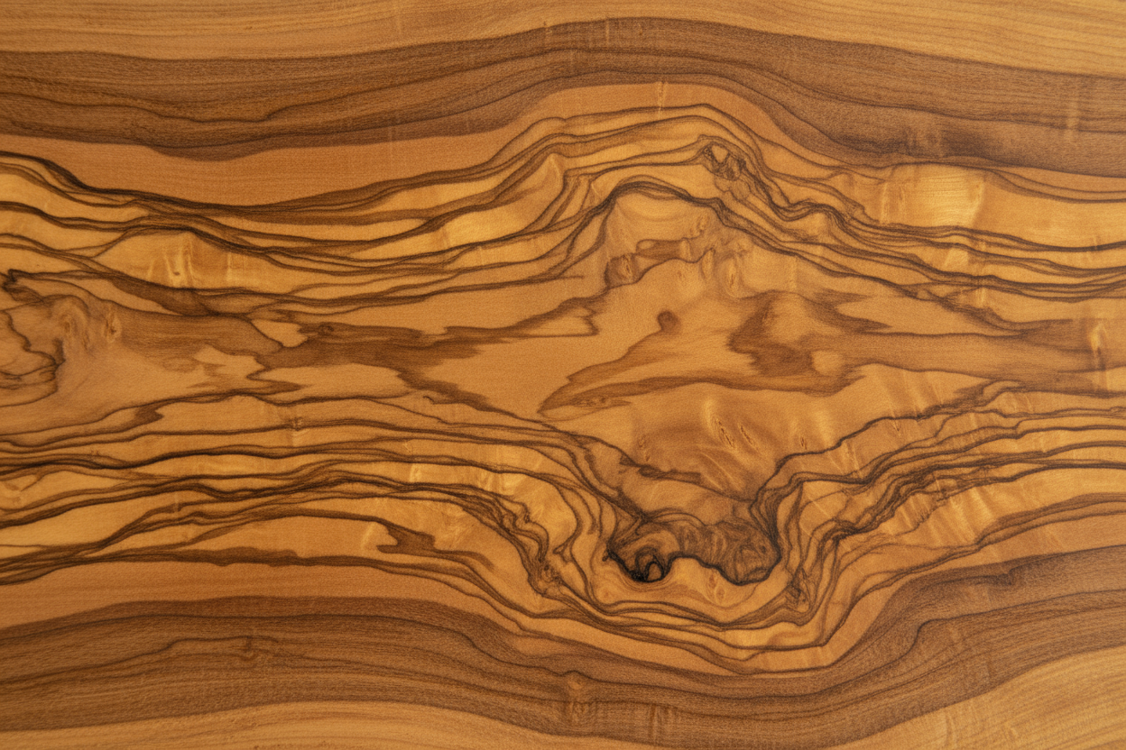 Image de la surface d'un bois d'olivier