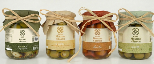 Lot d'olives de tables espagnoles casa Montero y Bianchi